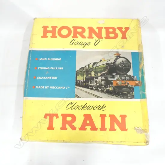 HORNBY BOXED TRAIN SET - NO. 20 GOODS TRAIN SET. ORIGINAL BOX